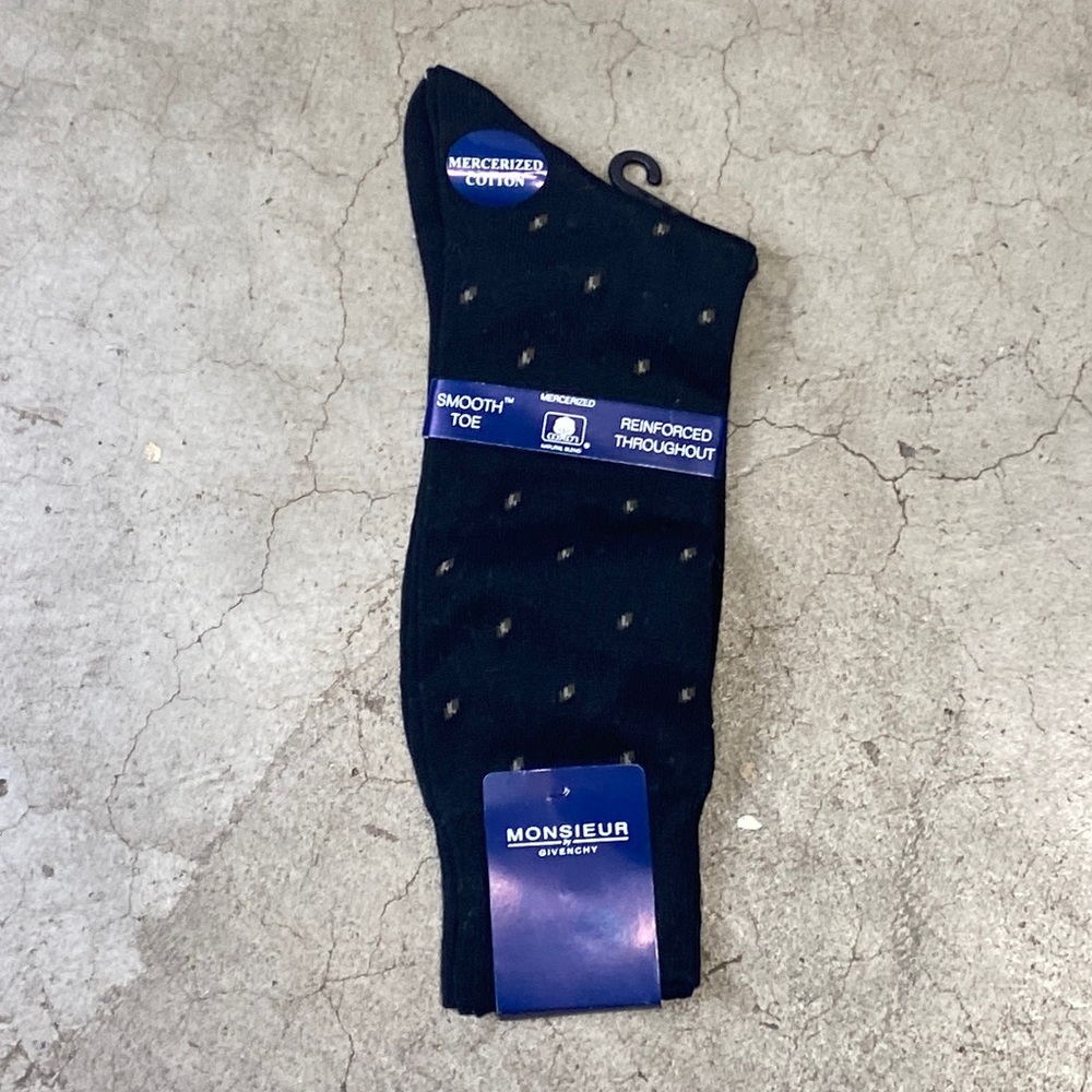 Vintage Monsieur By Givenchy  Sock Size 10-13